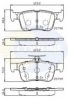 COMLINE CBP02243 Brake Pad Set, disc brake